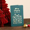 Amazon retro Natal douramento cartão bênção mensagem cartão de negócios criativo cartão de Ação de Graças vendas diretas da fábrica