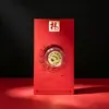 Ano Novo do Carneiro Adesivo de Telefone Dourado Envelope Vermelho Ouro Puro 999 Presente Companheiro de Luxo Presente de Reunião Anual da Empresa Atacado