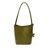 Bolsa de Hombro tipo Cubo Tejida para Viajes Diarios, Gran Capacidad, Textura de Cuero Suave, Estilo Nuevo Verano 2026, Bolso de Hombro de Moda