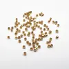 Joias DIY Acessórios de Miçangas Feitos à Mão Cor Dourada 14K Contas que Preservam a Cor Pulseira de Transferência Colar Headwear Contas Espaçadoras