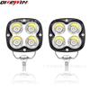 Venta al por mayor del fabricante Foco de Trébol de Cuatro Hojas 4 pulgadas Luz de Trabajo para Coche Luz Led Fuerte Externa Foco para Motocicleta