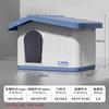 Casa para Gatos para Todas las Estaciones, Impermeable y a Prueba de Sol para Exteriores, Casa para Gatos Completamente Cerrada, Segura y Protegida, Casa para Gatos Callejeros, Esterilla de Verano