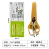 Tijeras de cocina multifuncionales de fábrica, de acero inoxidable, resistentes para el hogar, tijeras para huesos de pollo, tijeras para alimentos, tijeras magnéticas para refrigerador y cocina.