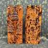 Token de relieve de madera de azufaifo de rayo token Sanqing token ancestro Sanqing token espada de dragón imagen del ancestro Sanqing de madera de azufaifo