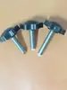 Cabeça Hexagonal de Soquete Preto de Apertar Manual Cabeça de Borracha Poliuretano POM Amortecedor Batente Limite Parafuso de Ajuste Mecânico M4-M10