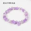 Pulsera de Grava de Cristal Caliente de Amazon Pulsera Irregular de Grava Colorida Transfronteriza Europea y Americana Venta al por Mayor de Joyería