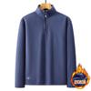 Nueva Chaqueta de Forro Polar para Hombre de Primavera y Otoño Camiseta Base Suéter Suéter Interior Chaqueta Chaqueta con Forro de Polar