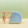 Puff Triangular de Veludo para Pó a Granel em Estoque Puff de Veludo Cristalino para Base Compacta para Fixar Maquiagem