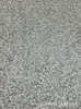 Novo Tecido Bordado Multicor Lantejoulas de 3mm Textura Aleatória Moda Vestido de Casamento Grande Malha Prateada Tecido de Poliéster Venda Direta da Fábrica