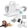 Nuevo Dispositivo Multifuncional 7 en 1 para Aseo de Mascotas, Set de Aspiradora para Perros y Gatos, Aspirado Transfronterizo, Recorte y Rasurado Máquina Todo en Uno