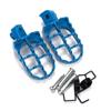 Reposapiés de Motocicleta Adecuados para Pw5080Tw200Crf5070 Accesorios de Reposapiés Delanteros, Reposapiés de Motocicleta Antideslizantes