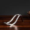 Estante de Tubo de Acero Inoxidable para Cubo de Tacón Alto Estante de Soporte de Tubo Soporte Accesorios de Tubo Estante de Cubo Metálico Estante Creativo de Tubo