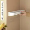 Prateleira de Temperos para Cozinha Sem Furos Montada na Parede Multifuncional Forte Cabide de Parede para Armazenamento de Temperos