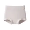 Venda Direta do Fabricante: Cuecas Boxer Femininas 7A Antibacterianas, Entrepernas Estendida, Algodão Puro, Respiráveis, Cintura Alta, Controle de Barriga, Alta Elasticidade