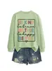 SÉ AMABLE SÉ VALIENTE SÉ Amazon eBay Sitio Independiente Sudadera de Otoño/Invierno de Moda y Única para Mujer Transfronterizo
