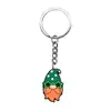 Centenas de St. Pingentes de Chaveiro Dia de São Patrício, Decorações de Chaveiro Chapéu Verde DIY de Borracha Macia em PVC, Itens de Presente