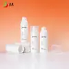 Botella de Vacío Personalizable por el Fabricante de 50 ml Botella de Empaque para Cuidado de la Piel Botella de Loción Tipo Prensa Botella de Tamaño Portátil para Viaje