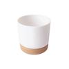 Resina Plástico Ecológico Vaso Pequeno para Flores Vaso Preguiçoso Automático Absorvente de Água Armazenamento de Água Redondo Camada Dupla Suculenta Pothos Planta Verde Vaso de Flores