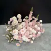 Nueva ventana de exhibición floral para ceremonia de entrega de autos de tienda 4S, decoración de salón de banquetes de bodas, ambientación de escena y accesorios para fotos