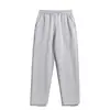 Pantalones Deportivos de Color Sólido de Moda Transfronteriza para Otoño e Invierno Cintura Alta Bolsillo Diseño Adelgazante Cordón Pierna Ancha Pantalones Sueltos