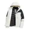 Chaqueta Downstorm Tres en Uno para Mujer con Forro de Grafeno Set de Dos Piezas Impermeable Cortavientos Ropa de Senderismo y Montañismo para Hombre Estampado de Logo
