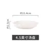 Tigela Cerâmica Japonesa Tigela Crisântemo Placa de Forno Mudança Conjunto Combinado de Louça Cerâmica Atacado Tigela Ramen Prato de Sopa Prato para Molho