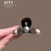 Mini Pinza de Pelo de Terciopelo de Perla para Mujer Tacto de Alta Gama 2026 Nuevo Pinza para el Pelo Pinza para Flequillo Peinado de Princesa Pinzas Pequeñas Accesorios para el Cabello