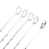 Palitos de barbacoa de acero inoxidable Zibo de Amazon (paquete de 10), palitos de hierro planos, herramientas para barbacoa, aguja para barbacoa, kebab