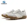 Zapatos Deportivos Casuales de Suela Fina para Mujer HOBIBEAR, Zapatos para Ir al Trabajo de Tela y Cuero Sintético, Zapatos Versátiles para el Entrenamiento Diario al Aire Libre