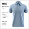 Color sólido cuello solapa ropa de trabajo logo algodón camisa cultural fresca transpirable polo Solona fábrica de herramientas estampado