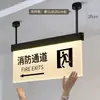 Colgante de pasillo de centro comercial No Fumar Precaución Piso Mojado Recordatorio Cálido Acrílico Luminoso Personalizado