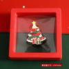 Broche Creativo de Dibujos Animados de Papá Noel Regalo de Nochebuena Regalo Pequeño para Acompañar a Estudiantes Pequeño Regalo de Navidad Pequeña Decoración