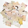 Libro de Materiales de Notas Adhesivas Momo Transfronterizo, Serie Estilo de Vida Retro, Papel Base Decorativo para Diarios, 60 Hojas, 8 Diseños