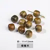 Jingdian Jewelry Sandália Verde Contas Redondas Contas de Buda Rosário Contas Estilo Antigo Contas Soltas Pulseira DIY Acessórios de Joias Contas de Madeira Atacado