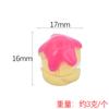 Acessórios populares para bolo de resina comida de bolso e brincar moda infantil bolo epóxi capa de telefone decoração de brinquedo DIY