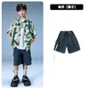 Ropa de Moda Hip-Hop para Niños Traje de Chaleco Roto para Niños hiphop Infantil Tambor Genial Guapo Costsize Masculino