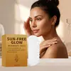 Parche de Cuidado Bronceador para un Brillo Natural, Cómodo y Amigable con la Piel, Color Natural para la Piel del Cuerpo, Parche de Cuidado para Exteriores de Verano