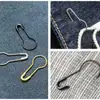 Alfiler de Seguridad Simple de Hierro de Cobre Seguro Pin Grande de Metal Pin de Seguridad Fijo Etiqueta Colgante para Ropa Broche