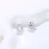 Prisma de Gelo em Forma de Coração Zircônia Coração Fivela de Fone de Ouvido Fone de Ouvido Bluetooth Sem Fio Fivela de Orelha Fivela de Diamante Removível Joias Decorativas da Moda