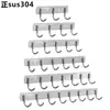 Ganchos de Acero Inoxidable 304 sin Taladro para Baño, Ganchos para Ropa, Ganchos de Fila, Ganchos Adhesivos de Cocina, Estante de Almacenamiento, Accesorios de Montaje en Pared, Ganchos para Puerta