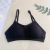 Ropa interior de desarrollo para niñas, estudiantes de secundaria y estudiantes de preparatoria, chaleco de algodón puro para niños grandes sin aros de acero, sostén para adolescentes