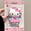 Gatinho de Silicone Fofo de Desenho Animado Adequado para Suporte Magnético Magsafe com Forte Adsorção e Airbag Retrátil para Mesa