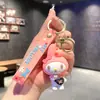 Llavero de Muñeca de Dibujos Animados Sanrio Kulomi, Colgante de Máquina de Bolas, Llavero Lindo para Bolsos, Pequeño Regalo al por Mayor