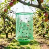 Jaula Trampa para Moscas Colgante para Jardín del Hogar Huerto al Aire Libre Invernadero Granja Atrapador de Moscas Mosquitos Insectos de Alta Eficiencia Red