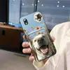 Adecuado para Funda de Teléfono Móvil Zte Perro Moderno Creativo Hombres y Mujeres Personalizado Tarjeta Lindo A Prueba de Polvo Borde Completo Selfie Gato