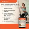 Bestseller de Amazon Cúrcuma Cúrcuma 2250 mg Cápsulas Duras Enviado Directamente desde Fábrica