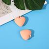 Colgante de Corazón Acrílico 32*31 Pintura de Goma Esmerilada Corazón Colgante DIY Decoración Accesorios para Funda de Teléfono Materiales