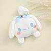 Muñeca de peluche de punto de algodón de dibujos animados japoneses, material para accesorios de mochila tridimensional DIY, zapatos y calcetines para niños, accesorios para horquillas