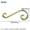 Acero Inoxidable 304 Accesorios Decorativos Valla Red de Antirrobo Flores para Puertas y Ventanas S Flores Cabezas Grandes y Pequeñas Doradas Accesorios Europeos Romanos para Puertas