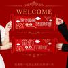 Banderas de Mano para Boda, Certificados, Pancartas de Mano para Grupo de Damas de Honor para Decorar el Nuevo Hogar, Accesorios para Fotos de Boda